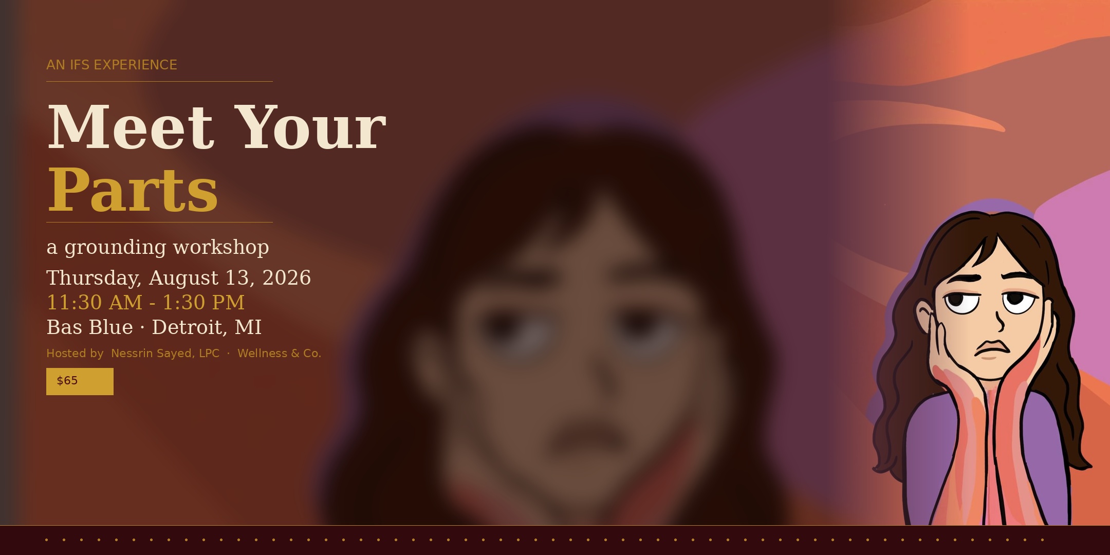 Meet Your Parts — An IFS Experience, August 13 2026